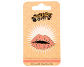 Cita Lips Enamel Pin