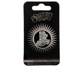 Round Suavecita OG Logo Enamel Pin - Silver