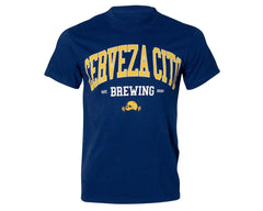 University Tee - Navy Gold