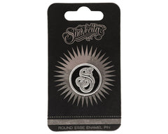 Round Suavecita Esse Enamel Pin - Silver