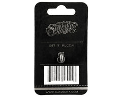 Round Suavecita Esse Enamel Pin - Silver