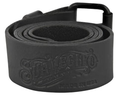 OG Script Leather Belt - Black
