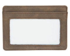 Card Holder Wallet - Dark Brown