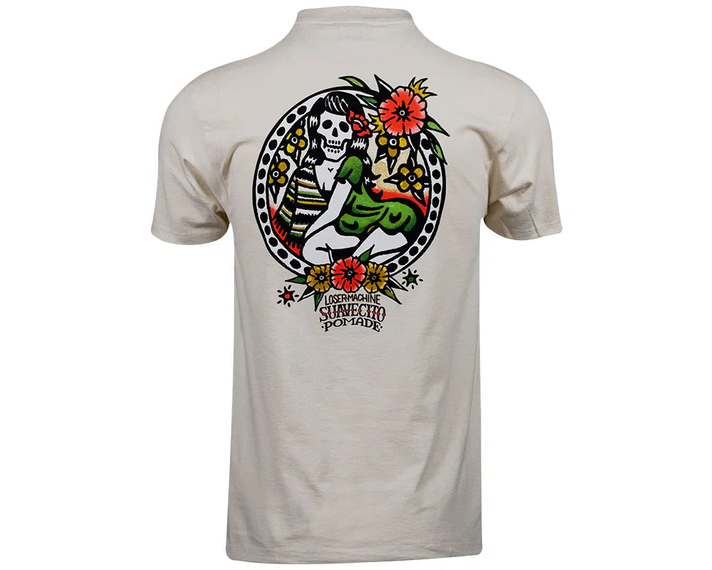 La Calavera Catrina Tee - Natural
