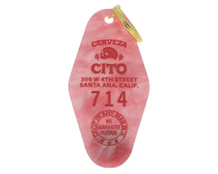 La Tia Hotel Key Tag - Pink